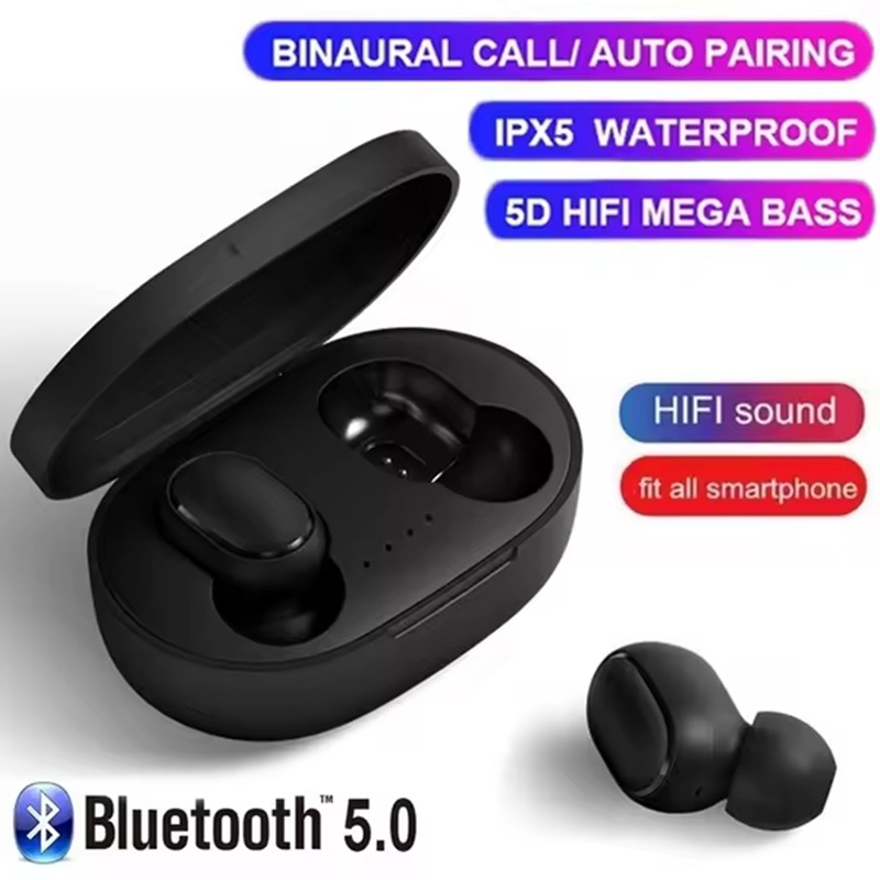 Esports Gaming Earphones - Auriculares A6S TWS inalámbricos Bluetooth 5,0,