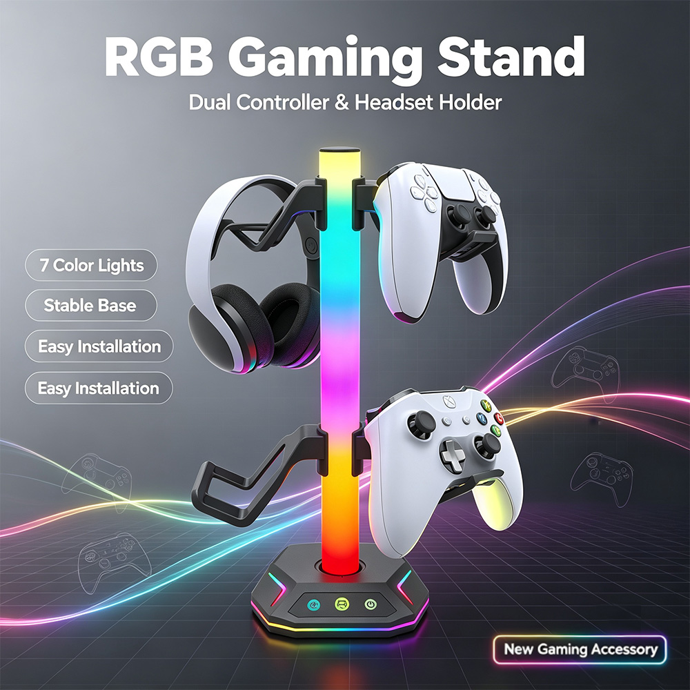 Esports Gaming Earphones - Soporte para controlador Playstation5, colgador de