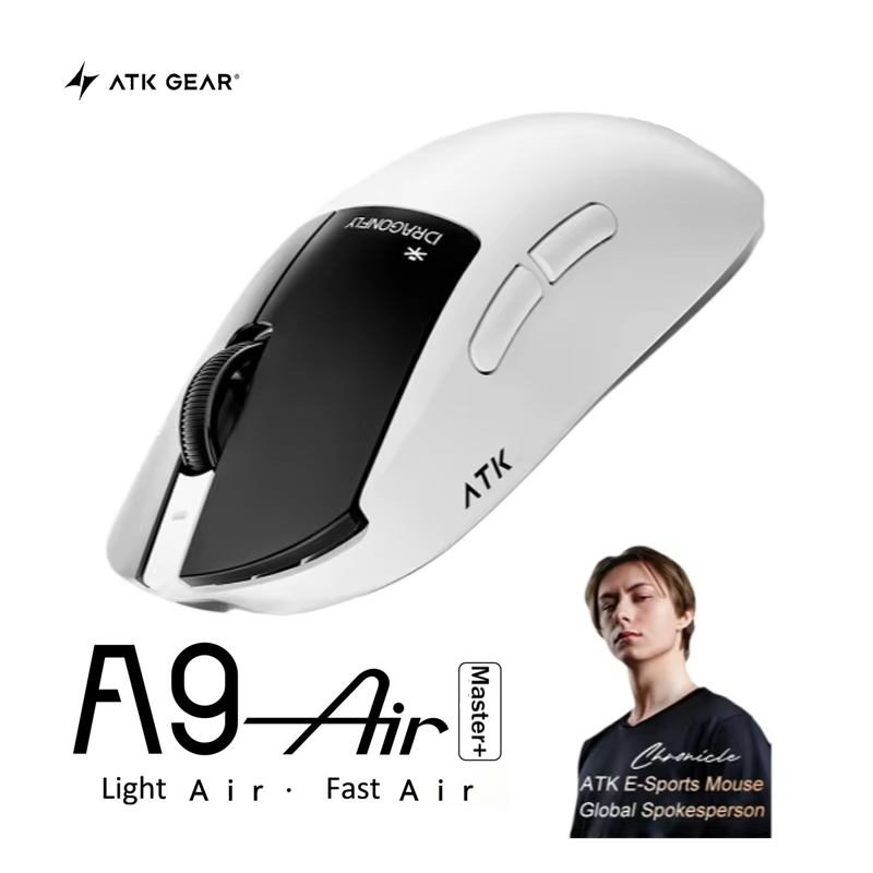Ultimate Esports Gaming - Ratón para Juegos ATK A9 Air