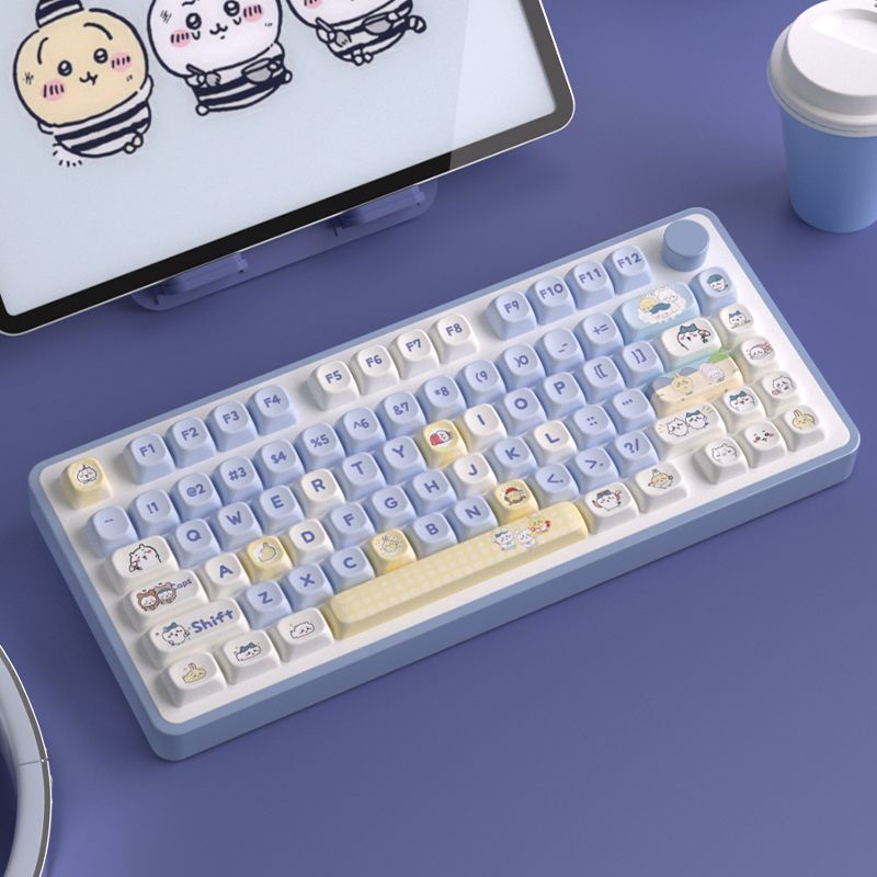 Teclas Kawaii con Diseño de Ch - Keyboard Tenkeyless reseña y precio