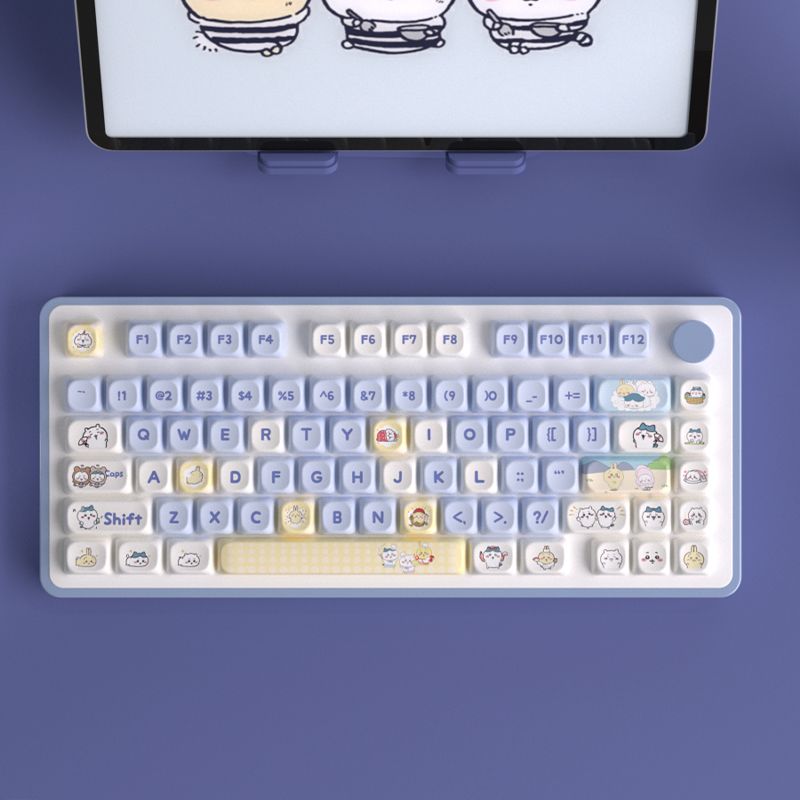 Teclas Kawaii con Diseño de Ch - Keyboard Tenkeyless reseña y precio