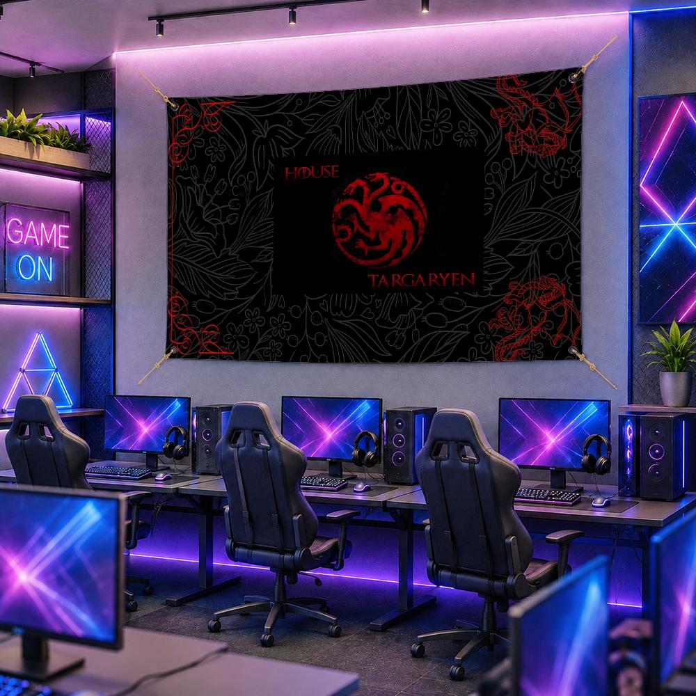 Banderas del famoso clan H-Hou - Esports Gaming Houses reseña y precio