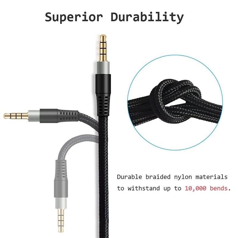 Cable de extensión de nailon t - Esports Gaming Earphones reseña y precio