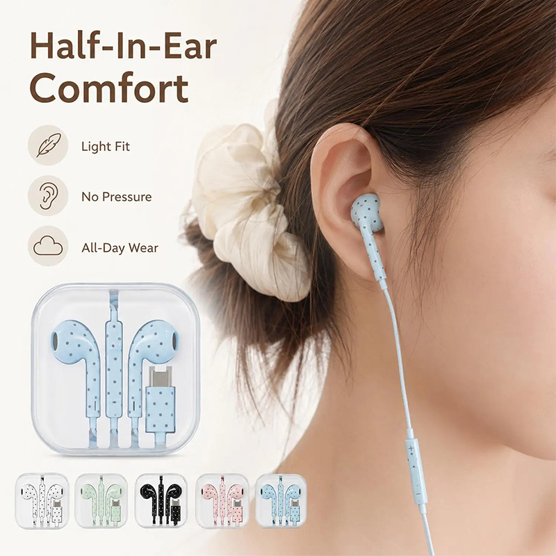 Bonitos auriculares tipo C con - Esports Gaming Earphones reseña y precio