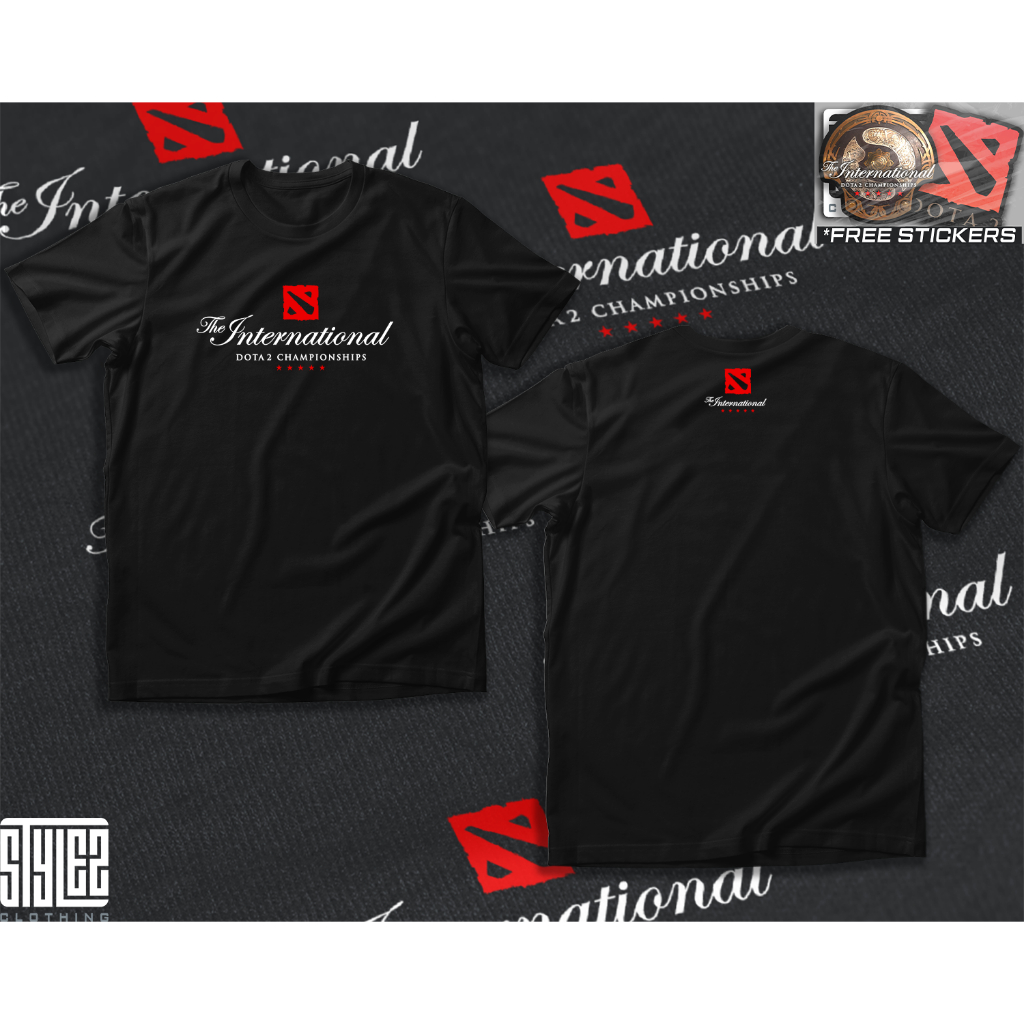 Camiseta Dota2 TI The Internat - Esports Gaming Shirts reseña y precio