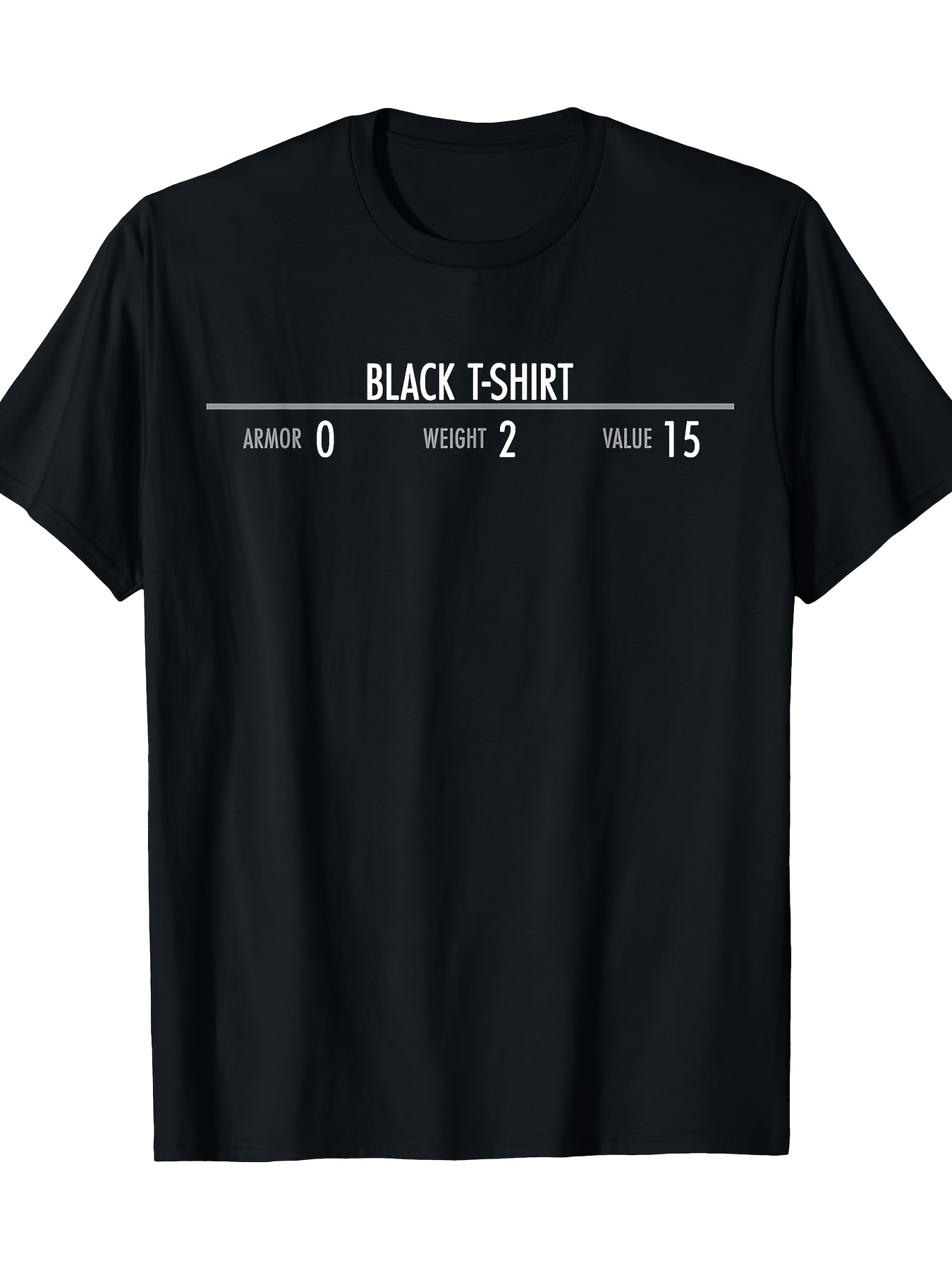 Skyrim Armor Stats camiseta gr - Esports Gaming Shirts reseña y precio