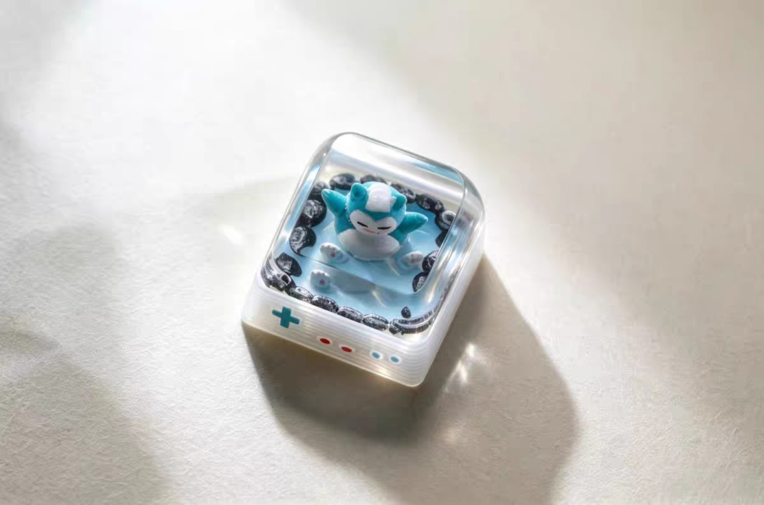 Tecla Pokémon Snorlax de Resin - Keyboard Tenkeyless reseña y precio