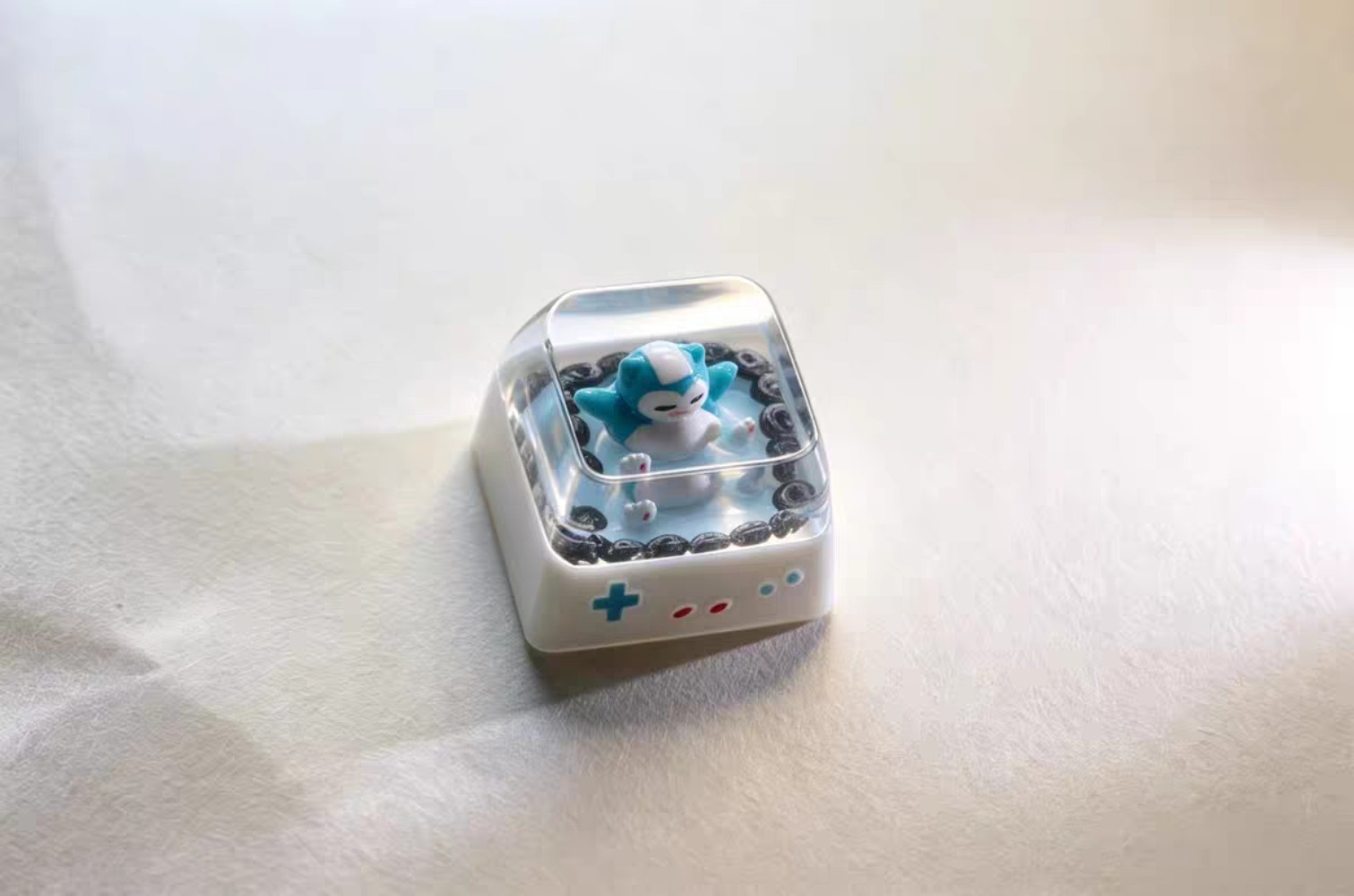 Tecla Pokémon Snorlax de Resin - Keyboard Tenkeyless reseña y precio